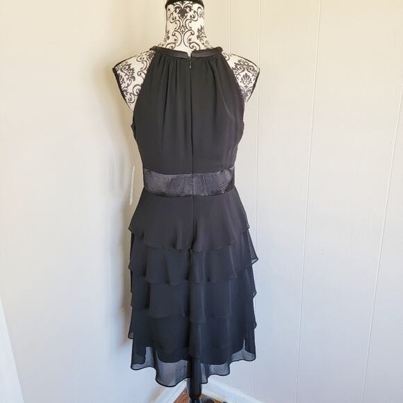 Evan Picone Springtime Stroll Layered Mini Dress - Picture 2 of 5